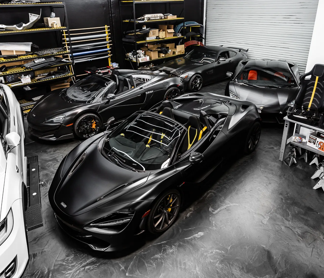Luxury service workshop